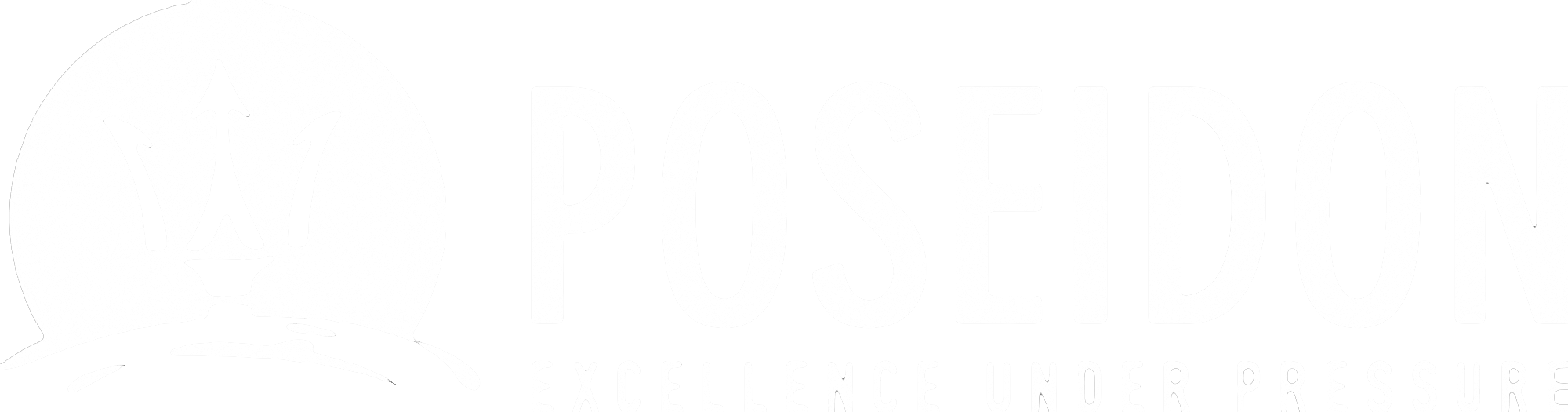 Poseidon Logo white